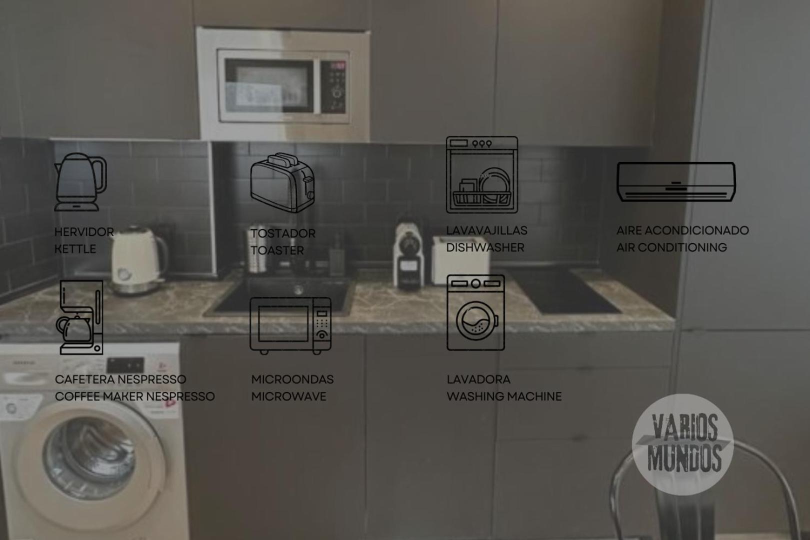Central Apt De 2Hab Para 5Pax En Calle Silva E2 Madrid Exterior foto